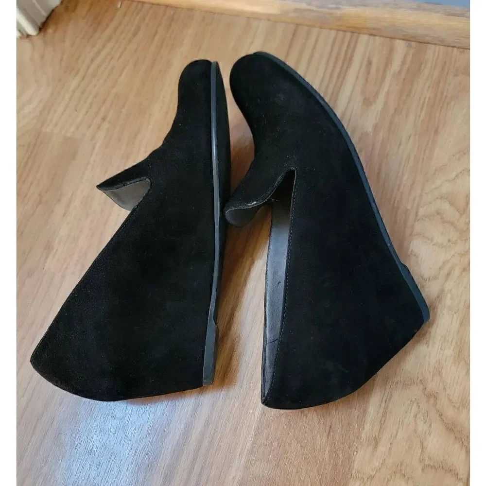 Stuart Weitzman NIB Arise Suede Wedge 6 - Picture 4 of 8